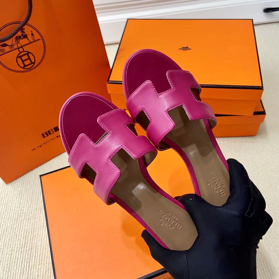 에르메스 올수공 오아시스 슬리퍼 샌들 스위프트 35